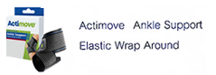 Actimove อุปกรณ์พยุงข้อเท้า ชนิดแถบยางยืดรัดพยุงข้อเท้า