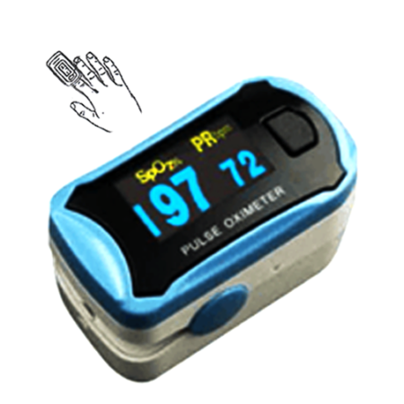 เครื่องวัดปริมาณออกซิเจนในเลือดและอัตราการเต้นของชีพจร MD300C29