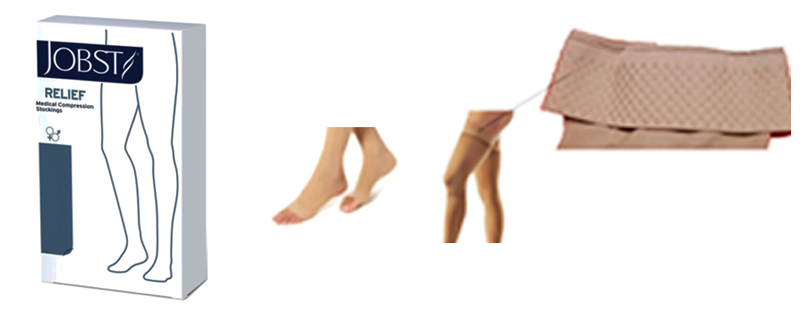 ถุงน่องชนิดปลายเปิด จีอป Jobst Relief